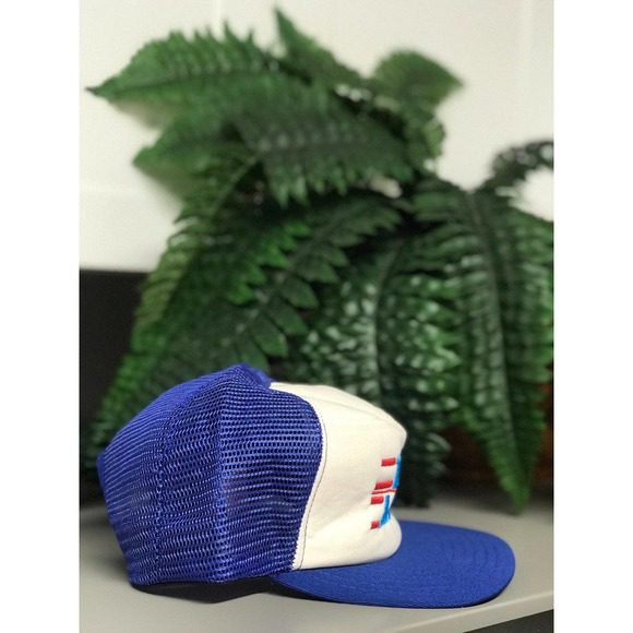 Vtg New Era TEAM LENOX Trucker Hat - Picture 2 of 5